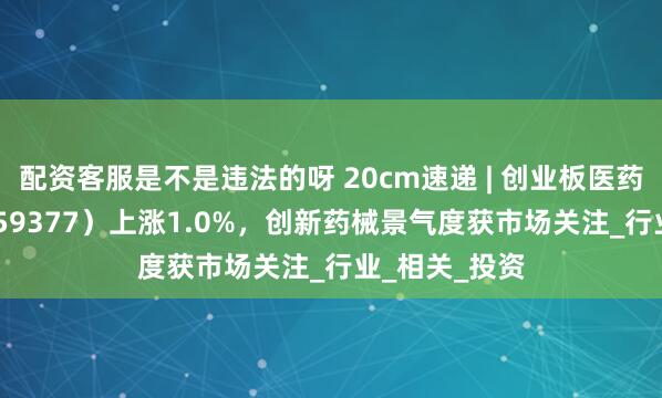 配资客服是不是违法的呀 20cm速递 | 创业板医药ETF国泰（159377）上涨1.0%，创新药械景气度获市场关注_行业_相关_投资